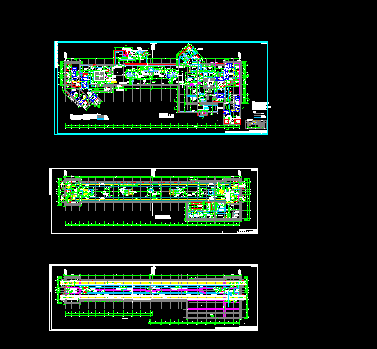 一套实用的地铁站站台及站厅层设计图纸_图1