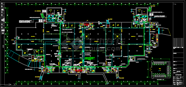 比较详细的一套地下汽车库电气施工图设计图纸-图二