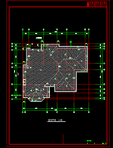 二层别墅建筑设计方案全套CAD图-图二