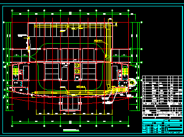 [江西]某质监楼中央空调系统的完整cad施工设计图-图二