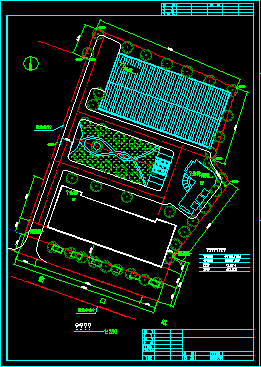 招待所建筑结构设计CAD方案施工图-图二