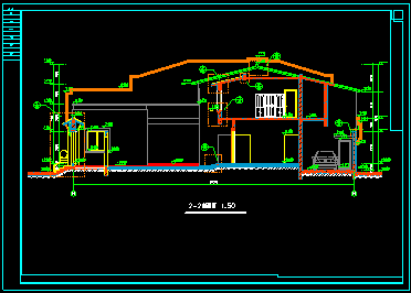 4套北方四合院建筑设计CAD施工图带效果图-图二