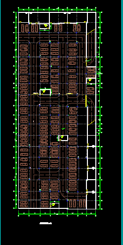 某商场建筑CAD设计施工图（附带地下二层停车场）-图二
