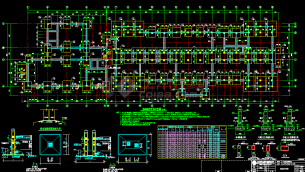 某工业园厂房建筑钢结构cad设计图（全套）-图二