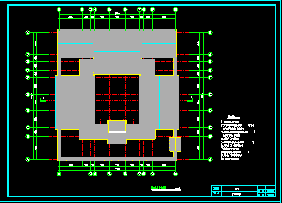 某地区单层北京经典四合院CAD设计施工图-图二