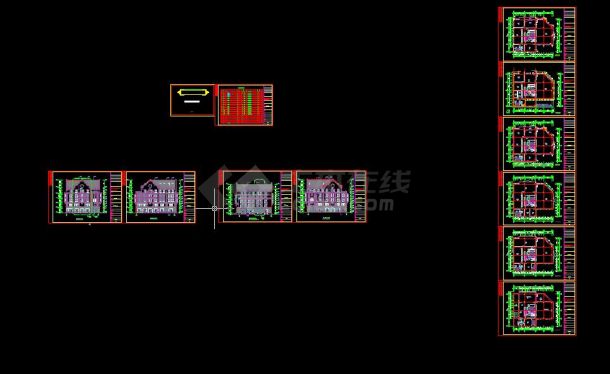 【精品】欧式石材幕墙施工图-图一