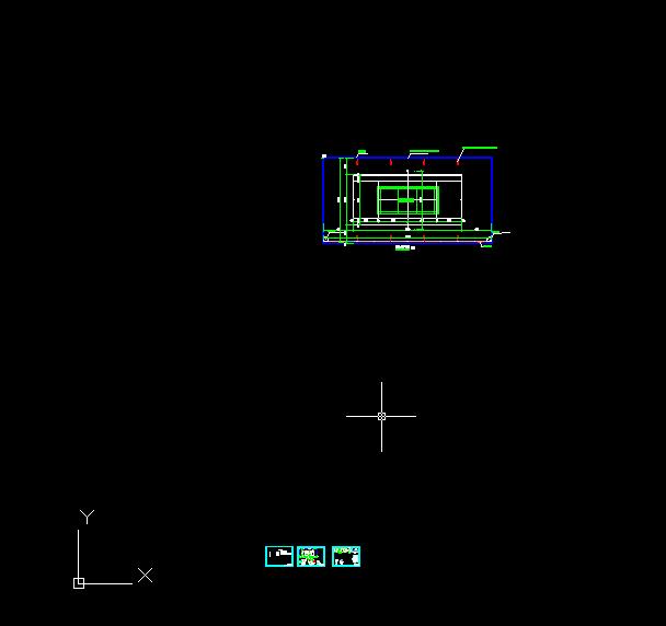 现代化网球场设计CAD图纸_图1