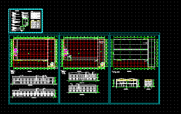 一套木工厂房建筑施工cad设计方案图纸_图1