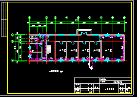 三层办公楼建筑设计以及全套采暖系统设计cad施工图-图二