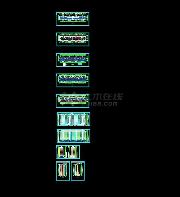 很好的11层小高层建筑设计图纸-图一