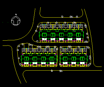盐城市规划市政设计院建筑CAD施工图-图二