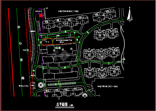 扬州某多层住宅建筑CAD设计施工图-图二