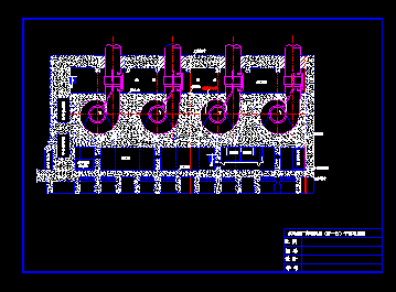 水电站厂房cad结构设计详细施工图纸-图二