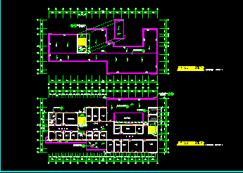 某县级市独立门诊楼建筑CAD设计施工图-图二