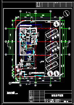 某四层住宅式私人会所CAD建筑施工图-图二