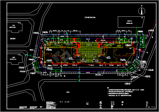 深圳星河名居施工设计CAD建筑图-图二