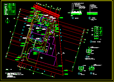 某医院后勤洗涤中心CAD建筑施工图-图二
