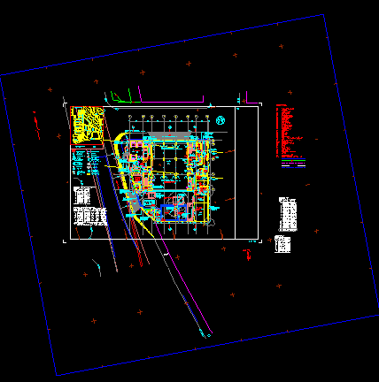 某医院十一层传染病大楼建筑cad设计施工图-图二