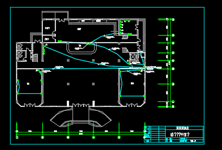 某地区酒店消防电气设计CAD施工图纸-图二