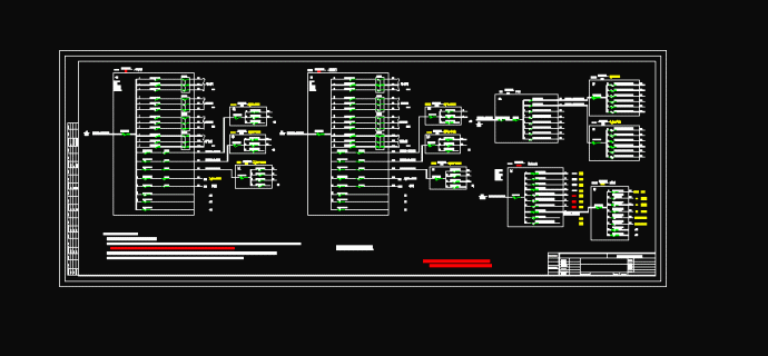 某市地铁站整套电气cad系统施工图（含设计说明）_图1