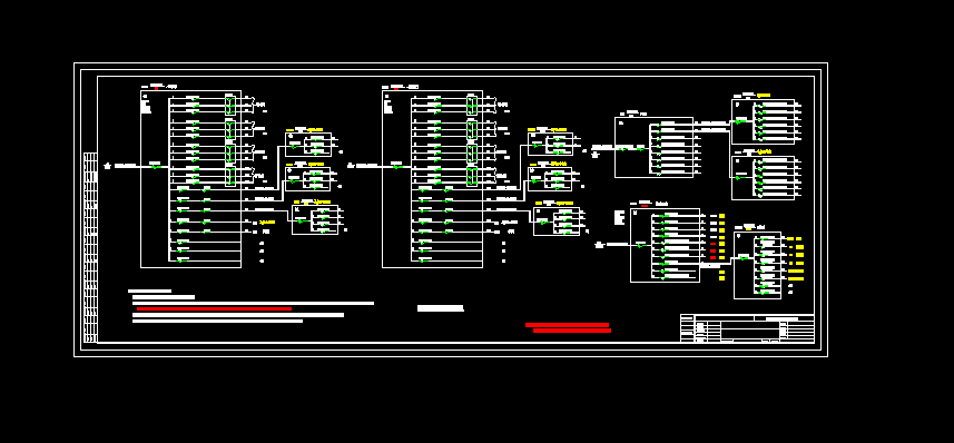 某市地铁站整套电气cad系统施工图（含设计说明）