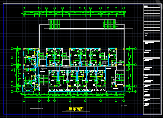 某地区某大酒店电气设计CAD施工图纸_图1