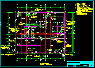 某市中医院门诊综合楼CAD平立面建筑施工图-图二