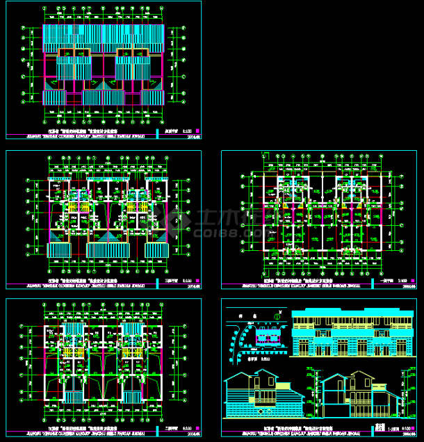 镇江市规划设计研究院建筑CAD施工设计图纸-图一