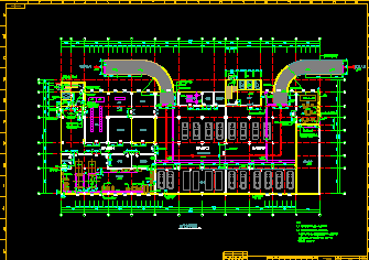 某市医院综合楼CAD平立面全套图-图二