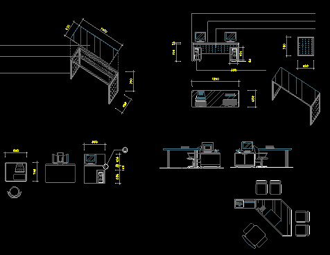 特别实用的室内装修家装cad家具素材模块-图二