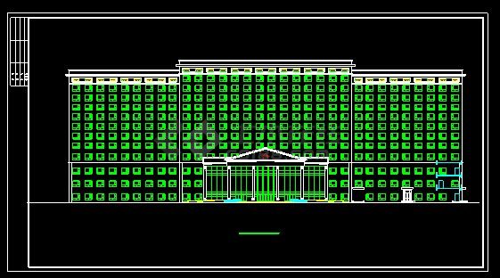 五星酒店公共建筑部分CAD详情图纸-图二