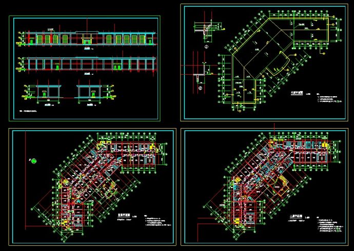 某娱乐城建筑设计CAD详情方案图纸_图1