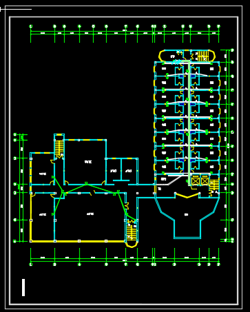 某地区某酒店电气设计方案CAD施工图纸-图一