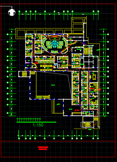 某地区某宾馆装饰电气设计CAD施工图纸_图1