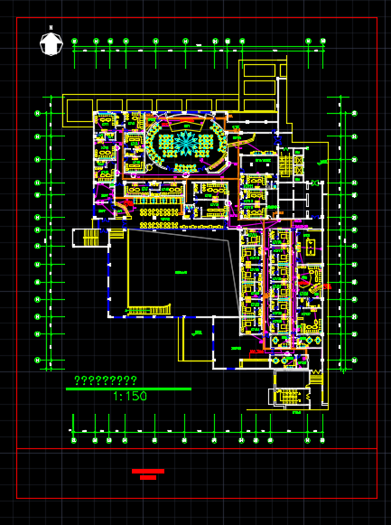 某地区某宾馆装饰电气设计CAD施工图纸-图二