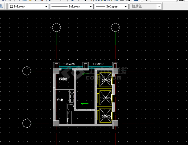 小型别墅楼梯建筑设计全套CAD图纸-图二