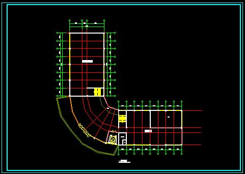 某大酒店设计方案设计CAD详情图纸-图二