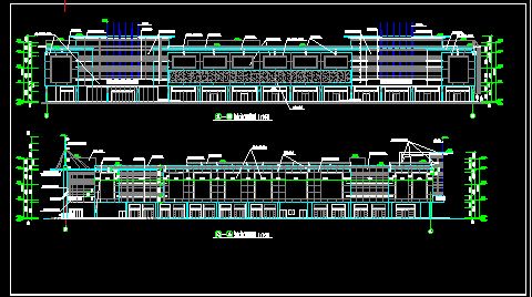 某大型商业广场施工设计CAD详情图-图二