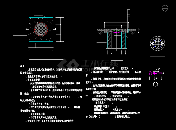 给排水工程雨水口排水系统节点大样图