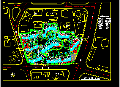 上海上青城市花园住宅楼建筑CAD施工设计图-图二