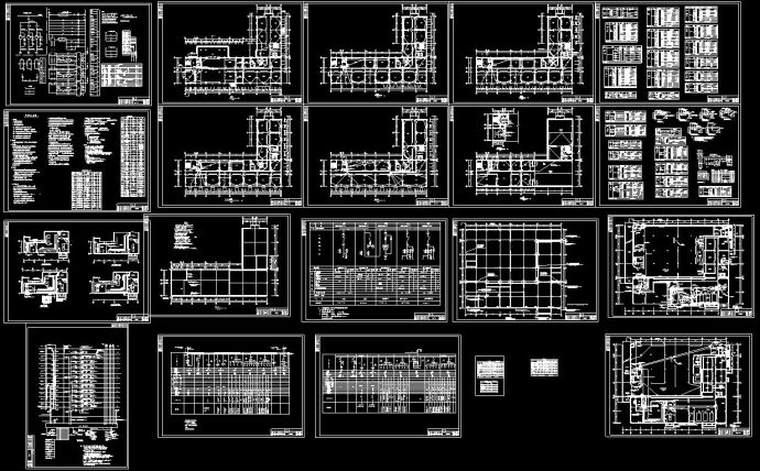 某市12层住宅楼强弱电气整套cad施工图纸（含设计说明）_图1