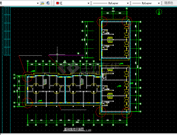 某商住楼电气设计及施工全套CAD图纸-图二