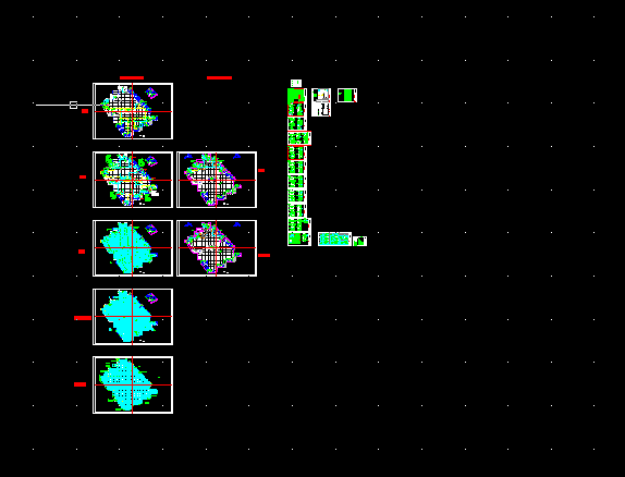 珠海某小区地下室电气设计全套CAD图纸_图1