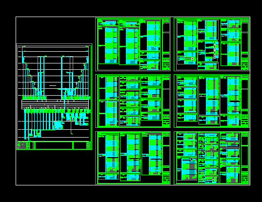 东莞市某综合楼配电系统设计全套CAD图纸_图1
