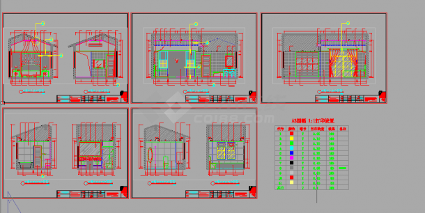 三层别墅配电设计方案全套CAD图纸-图一