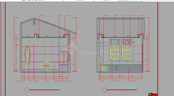 三层别墅配电设计方案全套CAD图纸-图二