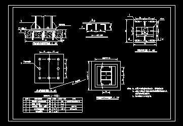 建设大型水电站拌和系统cad施工建筑图纸-图二