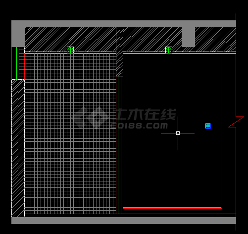 地下层建筑方案设计及施工全套CAD立面图-图二