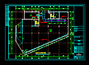 某高层地下车库通风及排烟系统cad平面设计施工图-图二