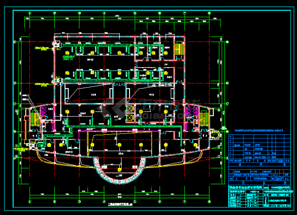 [江西]某质监楼中央空调系统cad施工设计图（含设计说明）-图二